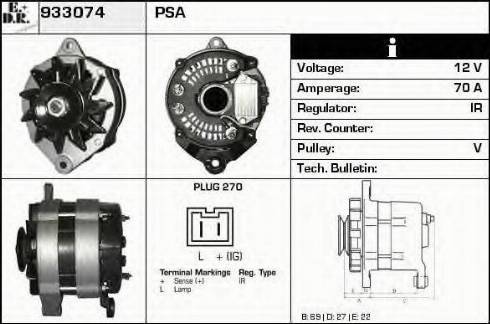 EDR 933074 - Alternateur cwaw.fr