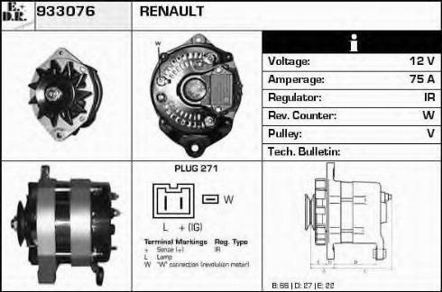 EDR 933076 - Alternateur cwaw.fr