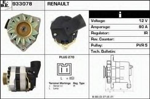 EDR 933078 - Alternateur cwaw.fr