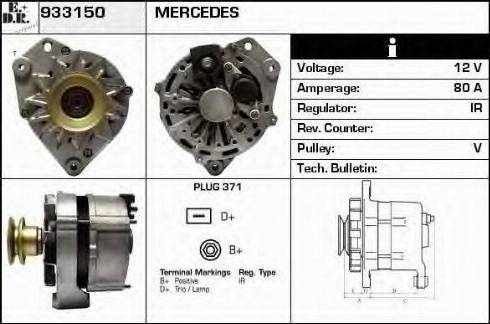 EDR 933150 - Alternateur cwaw.fr