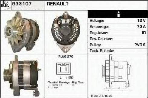 EDR 933107 - Alternateur cwaw.fr