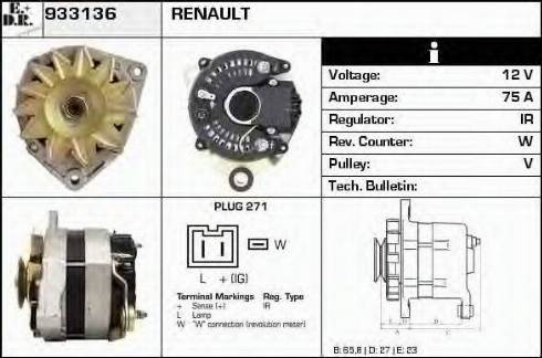 EDR 933136 - Alternateur cwaw.fr