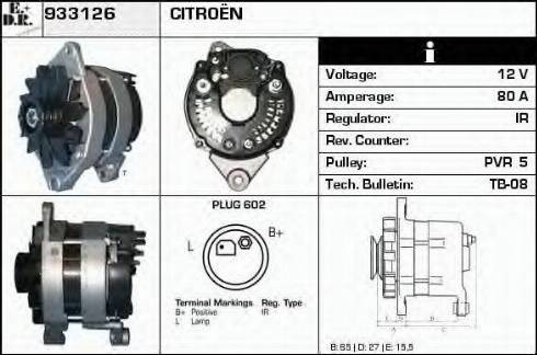 EDR 933126 - Alternateur cwaw.fr