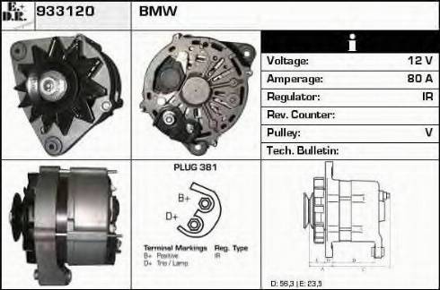 EDR 933120 - Alternateur cwaw.fr