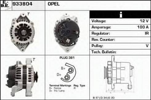 EDR 933804 - Alternateur cwaw.fr