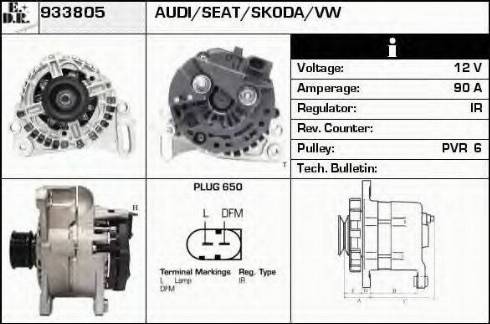 EDR 933805 - Alternateur cwaw.fr