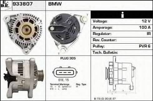 EDR 933807 - Alternateur cwaw.fr