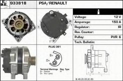 EDR 933818 - Alternateur cwaw.fr