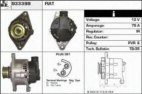 EDR 933399 - Alternateur cwaw.fr