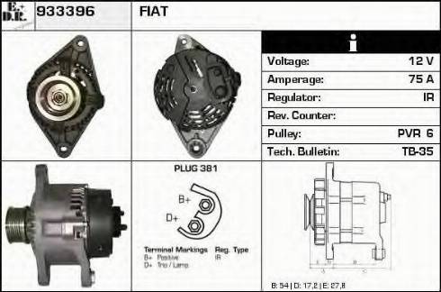 EDR 933396 - Alternateur cwaw.fr