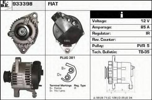 EDR 933398 - Alternateur cwaw.fr