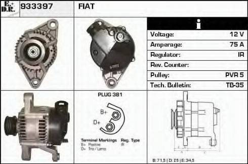 EDR 933397 - Alternateur cwaw.fr