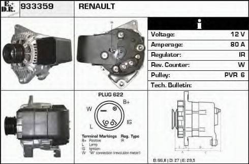 EDR 933359 - Alternateur cwaw.fr