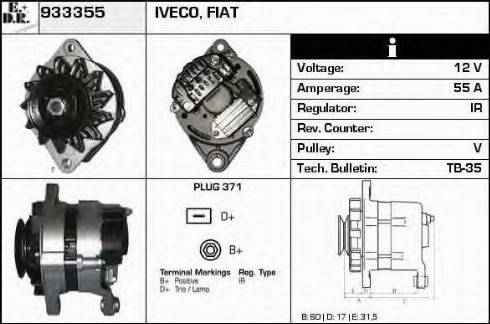 EDR 933355 - Alternateur cwaw.fr