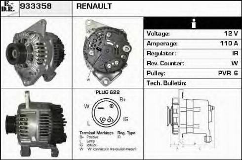 EDR 933358 - Alternateur cwaw.fr