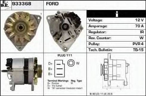 EDR 933368 - Alternateur cwaw.fr