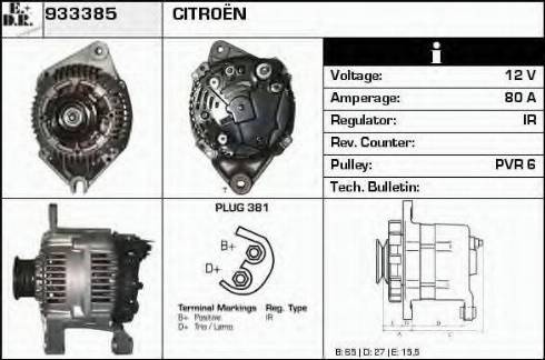 EDR 933385 - Alternateur cwaw.fr