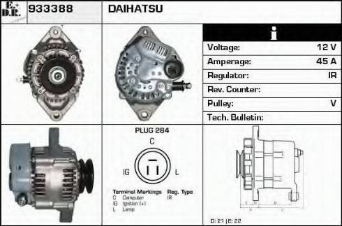 EDR 933388 - Alternateur cwaw.fr