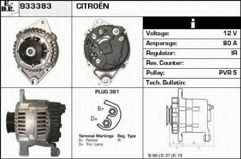 EDR 933383 - Alternateur cwaw.fr