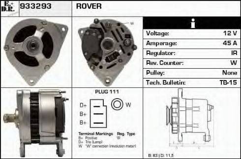 EDR 933293 - Alternateur cwaw.fr