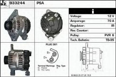 EDR 933244 - Alternateur cwaw.fr