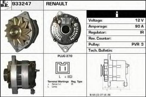 EDR 933247 - Alternateur cwaw.fr