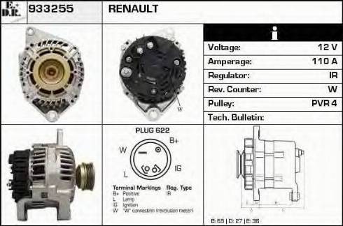 EDR 933255 - Alternateur cwaw.fr