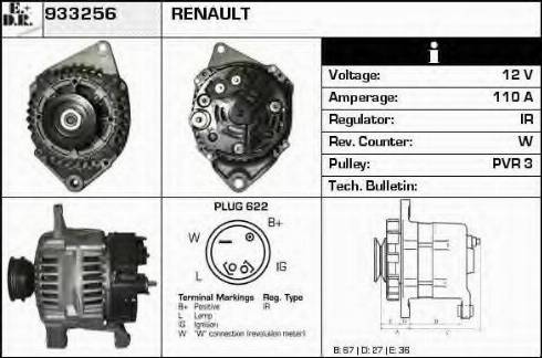 EDR 933256 - Alternateur cwaw.fr