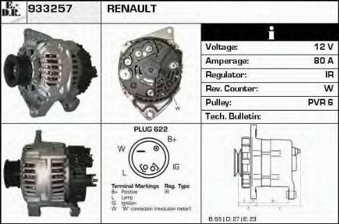 EDR 933257 - Alternateur cwaw.fr