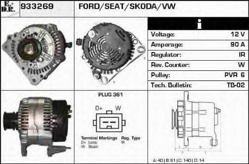 EDR 933269 - Alternateur cwaw.fr