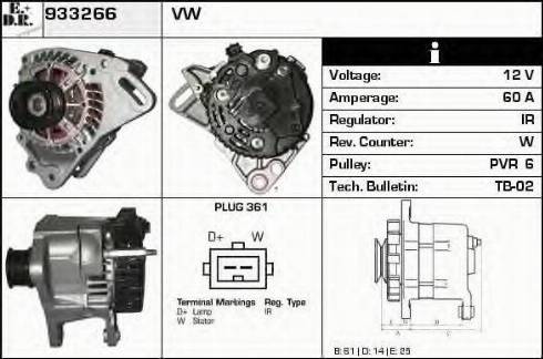 EDR 933266 - Alternateur cwaw.fr