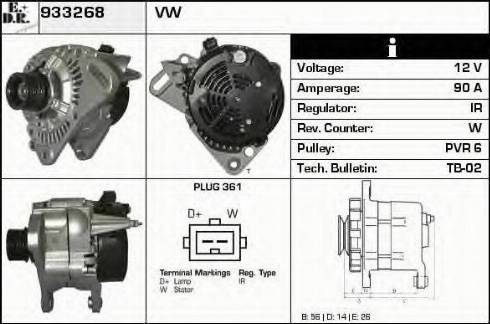 EDR 933268 - Alternateur cwaw.fr