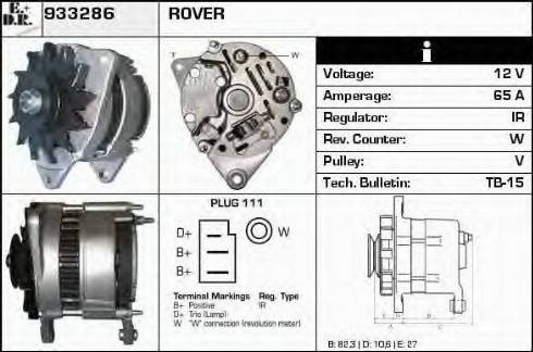 EDR 933286 - Alternateur cwaw.fr