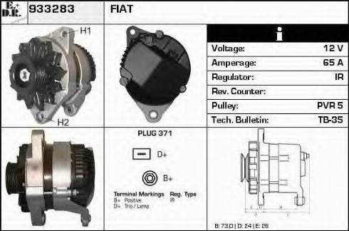 EDR 933283 - Alternateur cwaw.fr