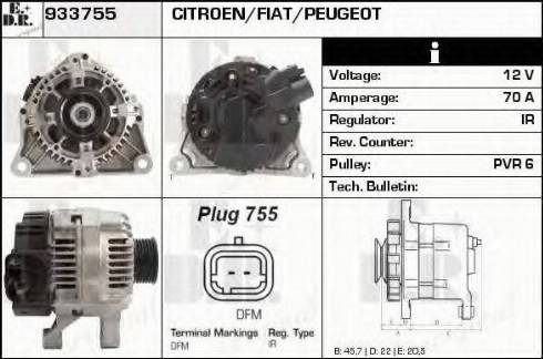 EDR 933755 - Alternateur cwaw.fr