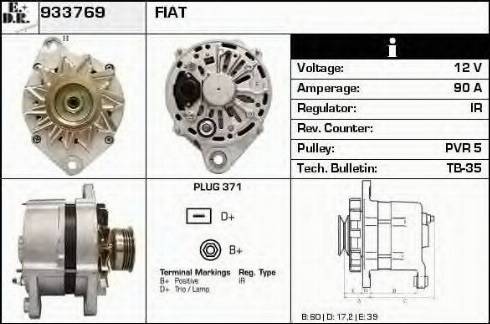 EDR 933769 - Alternateur cwaw.fr