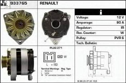 EDR 933765 - Alternateur cwaw.fr