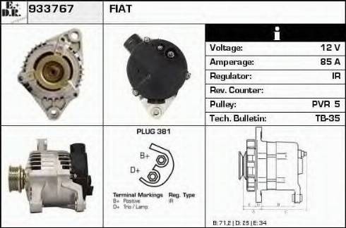 EDR 933767 - Alternateur cwaw.fr