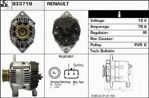 EDR 933719 - Alternateur cwaw.fr