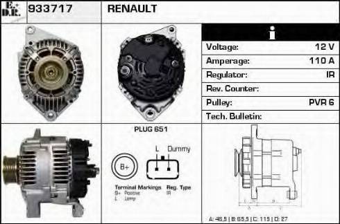 EDR 933717 - Alternateur cwaw.fr