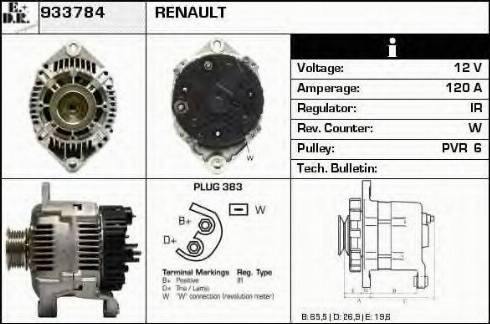 EDR 933784 - Alternateur cwaw.fr