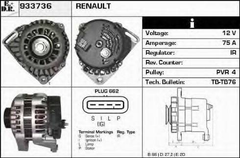 EDR 933736 - Alternateur cwaw.fr