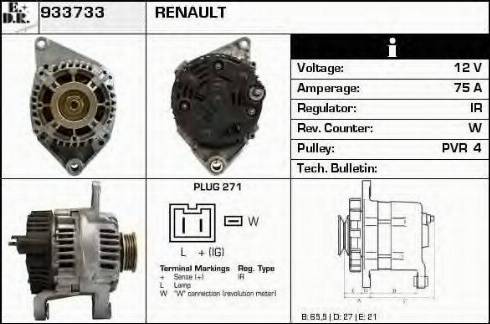 EDR 933733 - Alternateur cwaw.fr