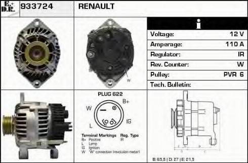 EDR 933724 - Alternateur cwaw.fr