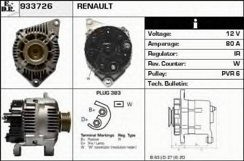 EDR 933726 - Alternateur cwaw.fr