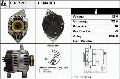 EDR 933728 - Alternateur cwaw.fr