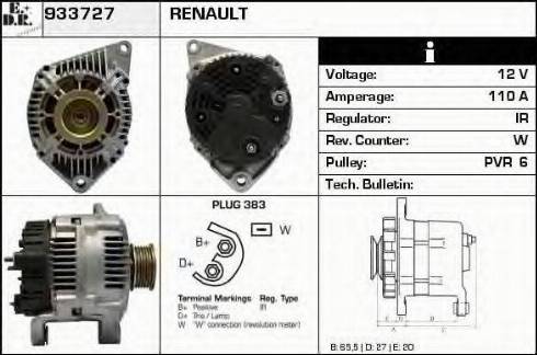 EDR 933727 - Alternateur cwaw.fr