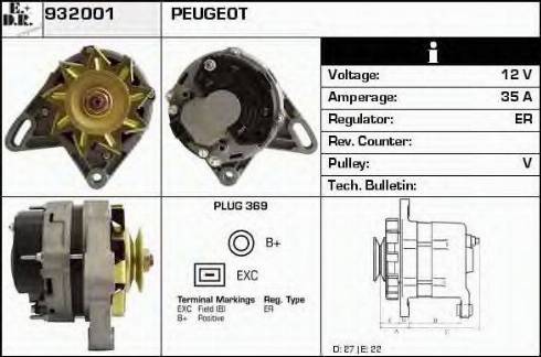 EDR 932001 - Alternateur cwaw.fr