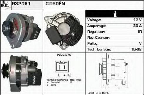 EDR 932081 - Alternateur cwaw.fr