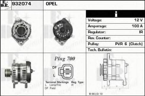 EDR 932074 - Alternateur cwaw.fr